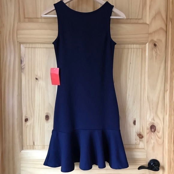 Foreign Exchange fitted ruffle bottom bodycon tank dress size small - Picture 5 of 14